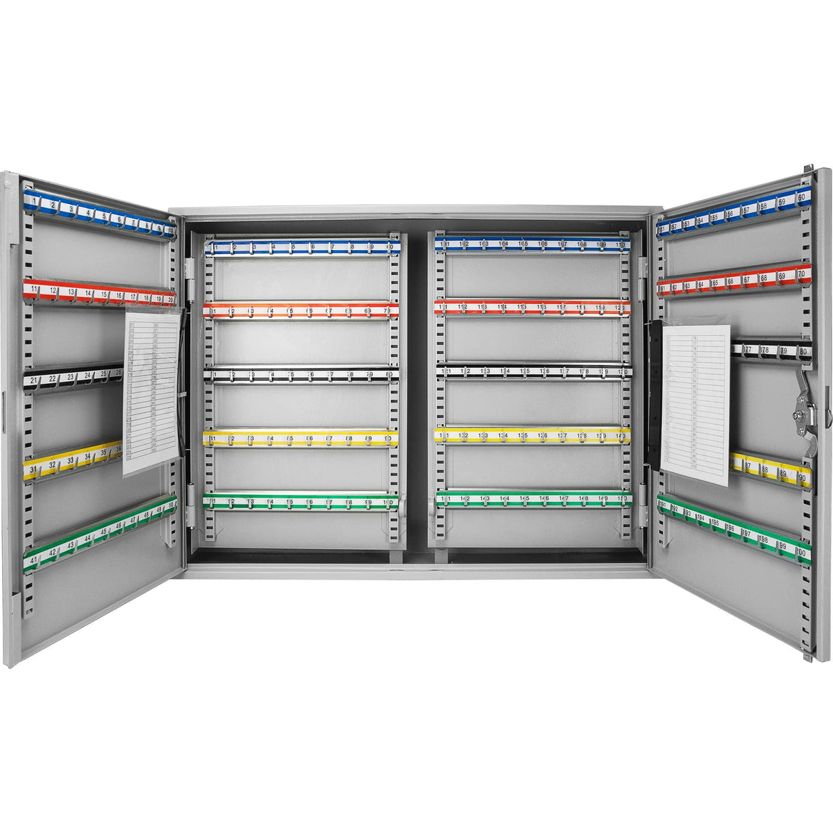 Gray Steel Key Cabinet - 400 Key Wall Mount