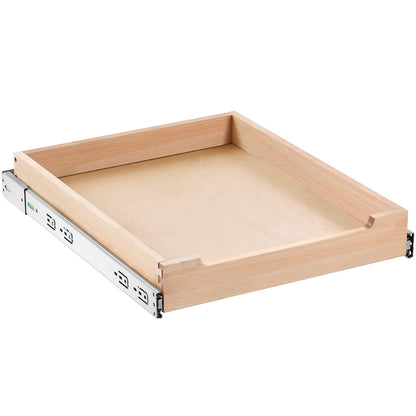 Pull Out Cabinet Organizer - Wood Soft Close Slide Shelf Drawer 17"