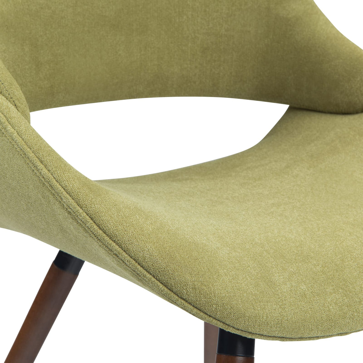 Malden Dining Chair - Acid Green Wood Frame