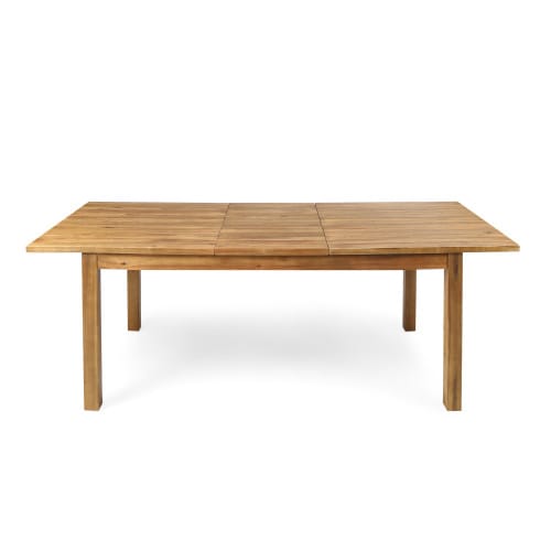 Teak 6 Piece Outdoor Dining Set with Cushions - Patio Furniture