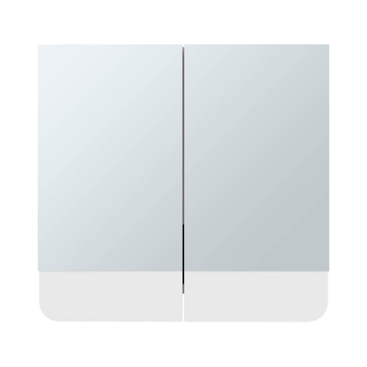 White Bathroom Storage Cabinet with Shelves