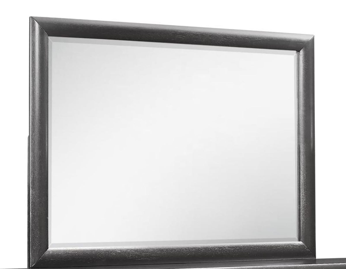 CIVIC GREY MIRROR - Gray Modern Vanity Mirror
