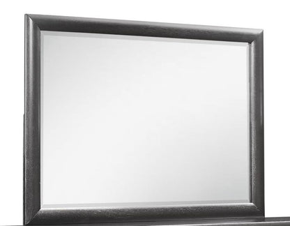 CIVIC GREY MIRROR - Gray Modern Vanity Mirror