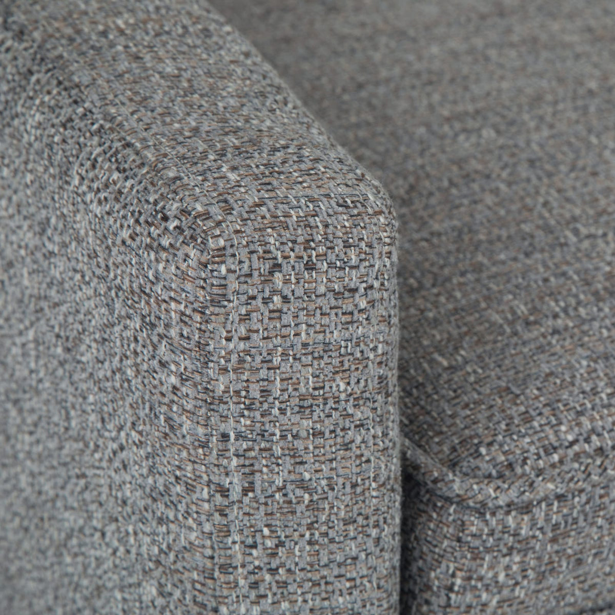 Gray Upholstered Bench - 50 Inch Wide Storage Seat