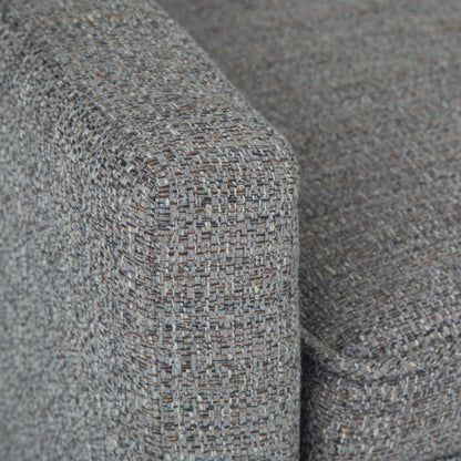 Gray Upholstered Bench - 50 Inch Wide Storage Seat