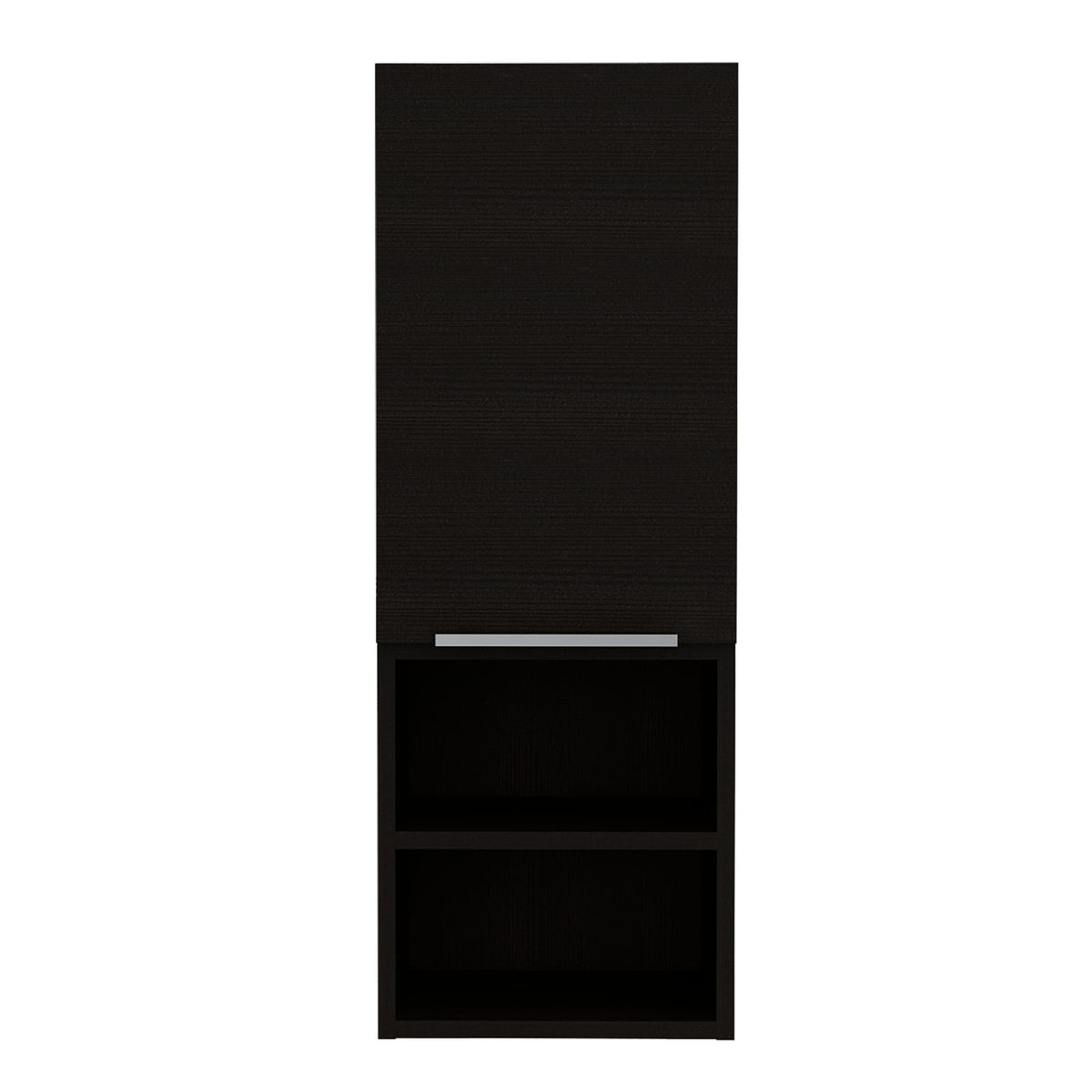 Black Medicine Cabinet - 32" Tall Storage Unit