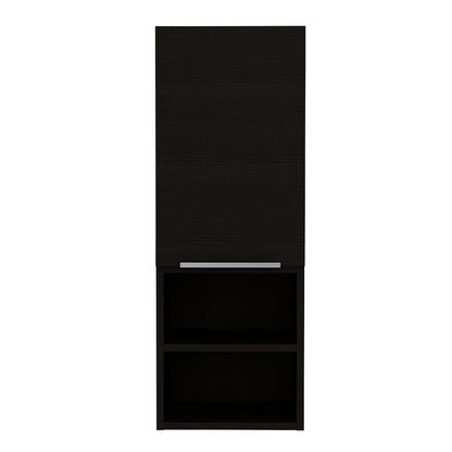 Black Medicine Cabinet - 32" Tall Storage Unit