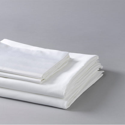 White Cotton King Sheet Set - 240 Thread Count