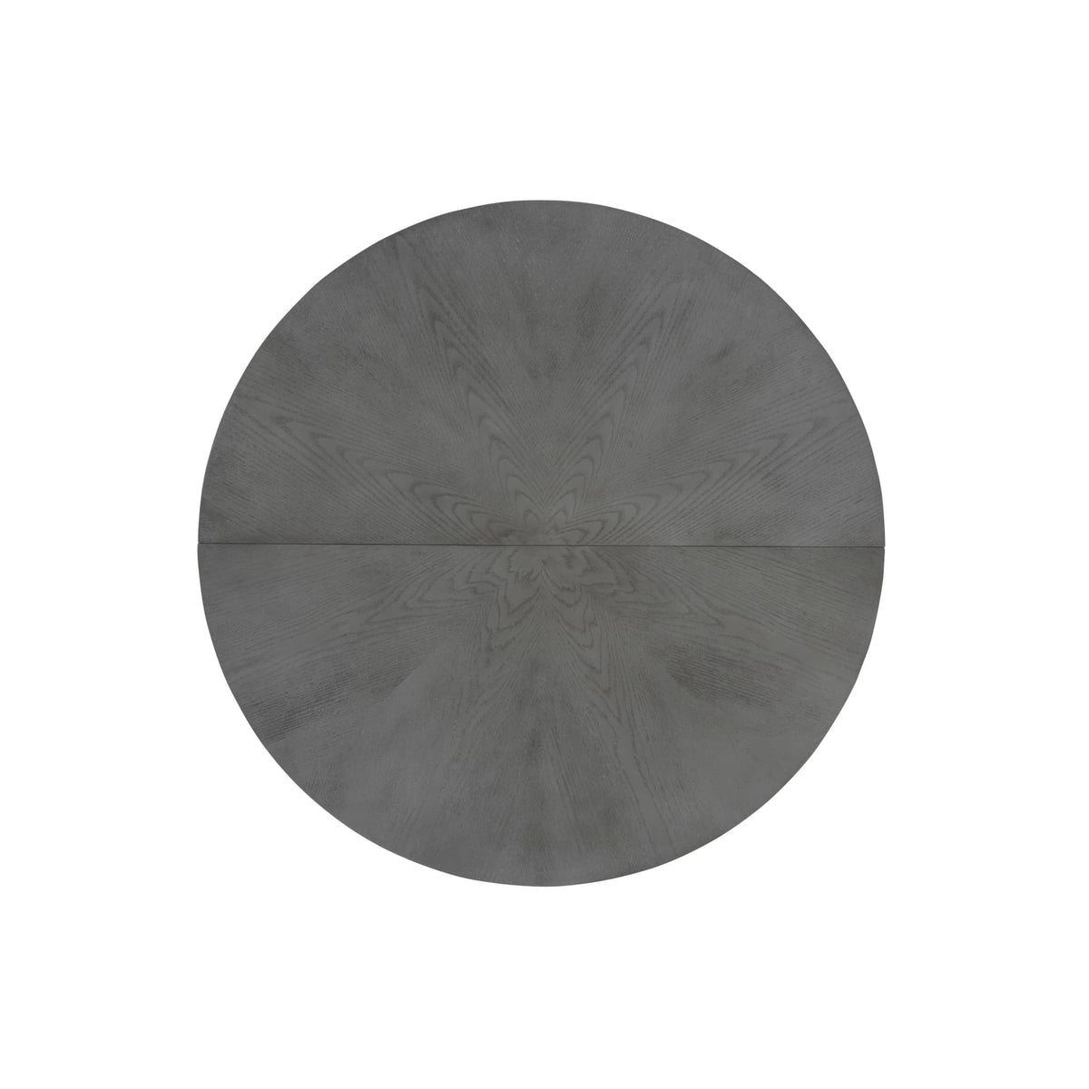 Oak Gray Round Dining Table 39.4" Traditional Solid Wood Legs, Timeless Elegance,