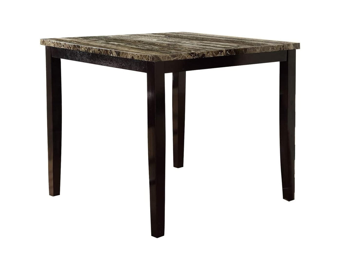 Espresso Birch Dining Table - 42" Square MDF Top