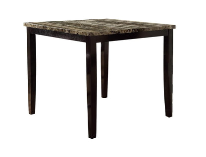 Espresso Birch Dining Table - 42" Square MDF Top