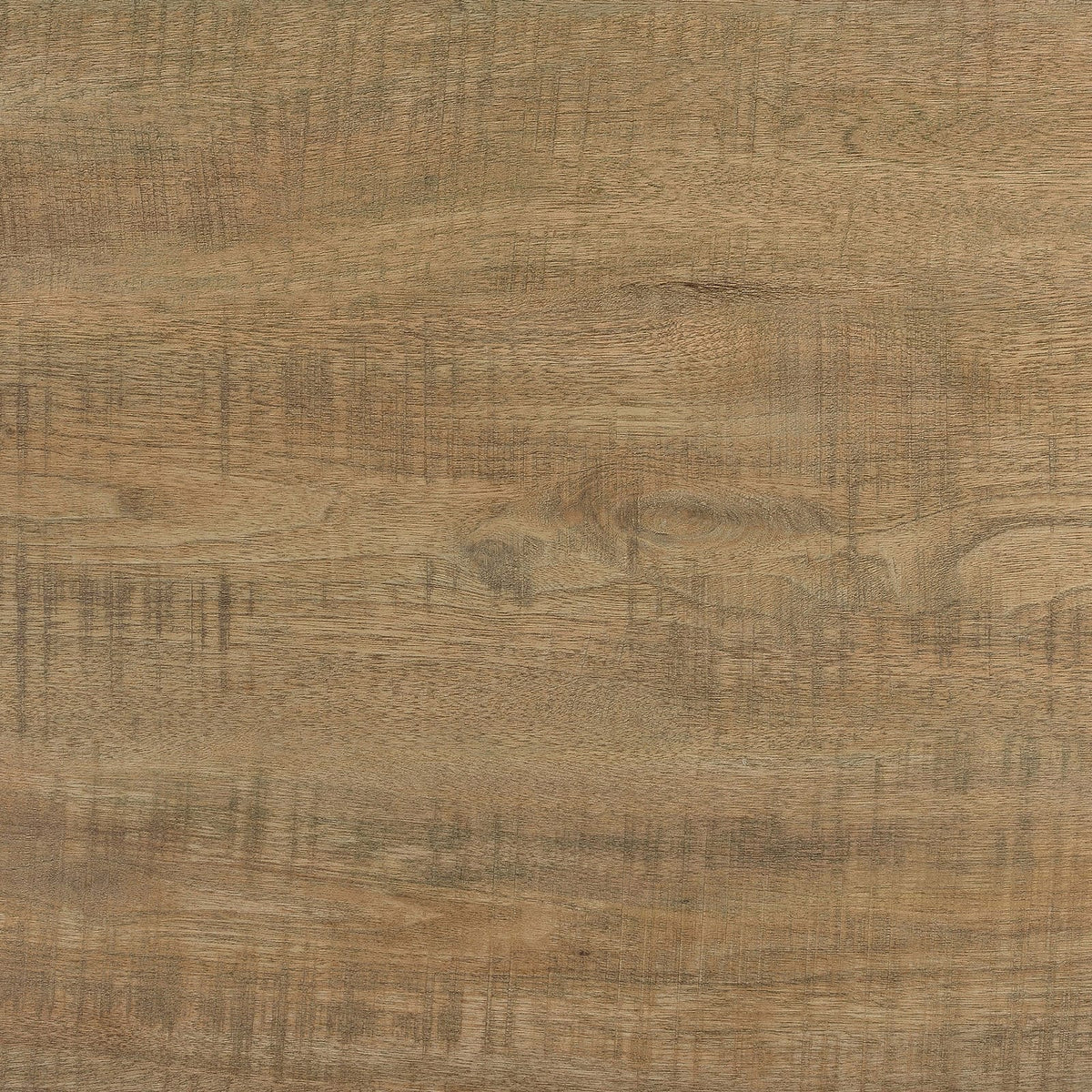 Natural Mango Wood Square End Table - 23.5" for Living Room