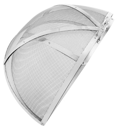 Stainless Steel Fire Pit Cover for Outdoor Patio Safety