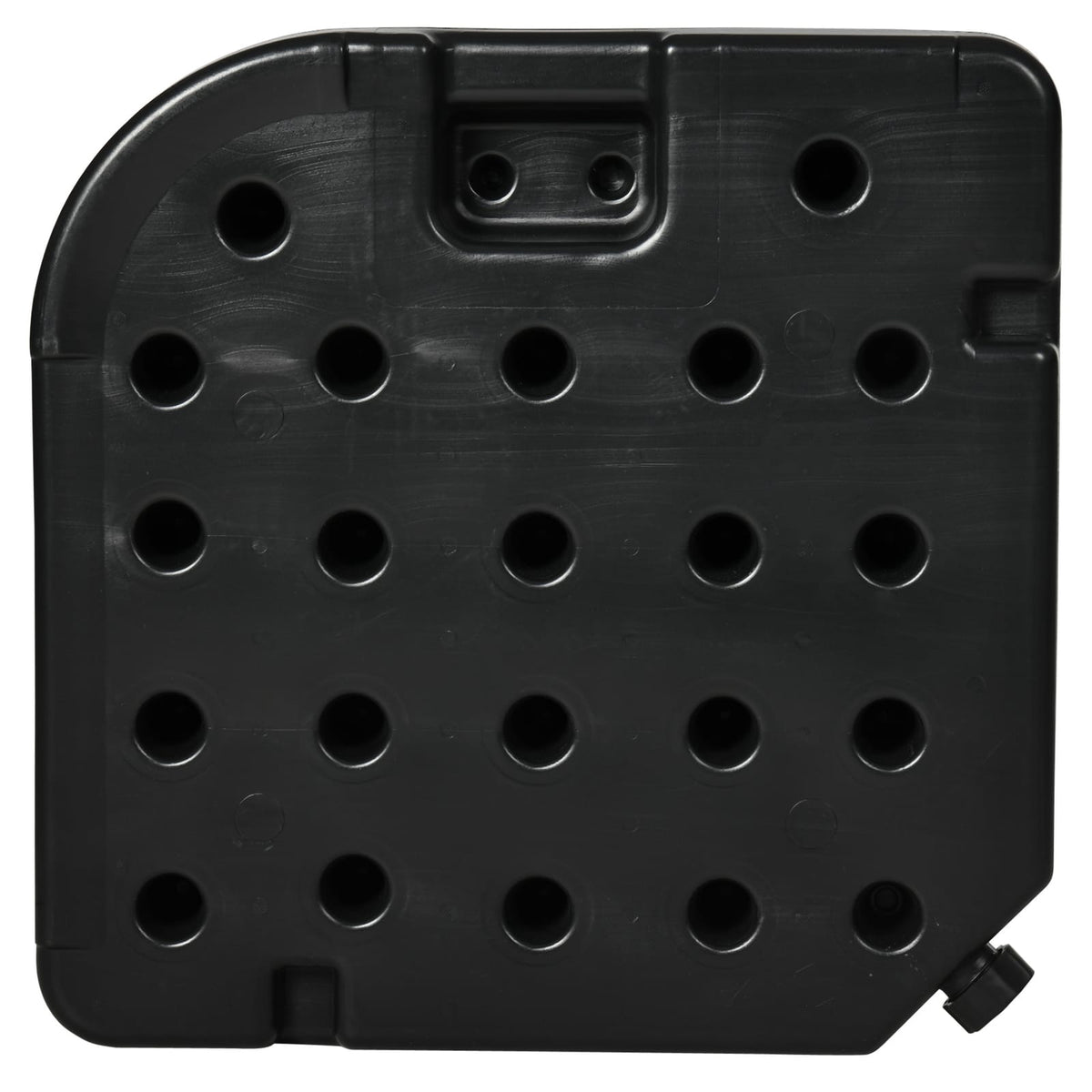 Black Polyethylene Umbrella Base Weights for Poolside or Garden