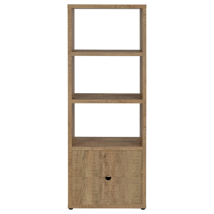 Noriega Mango 3-Shelf Engineered Wood Media Tower - Storage & Display Shelving
