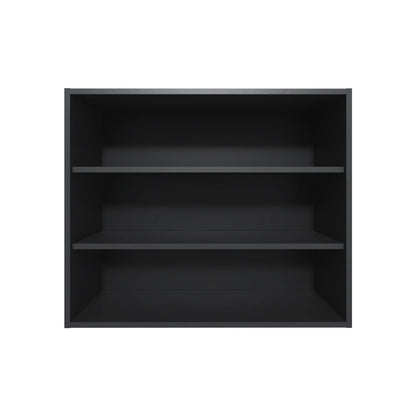 Wenge Wall Cabinet - Open Storage & Shelves