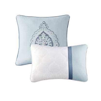 Cal King Comforter Set - Blue Comfort & Storage
