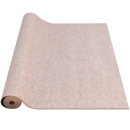 6 ft x 23 ft Light Brown Polyester Boat Carpet - Marine Grade