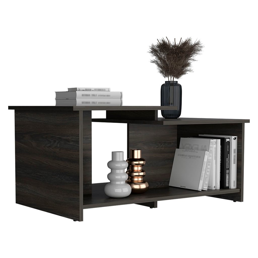 Wema 3 Coffee Table - Espresso Brown Rectangular for Living Room