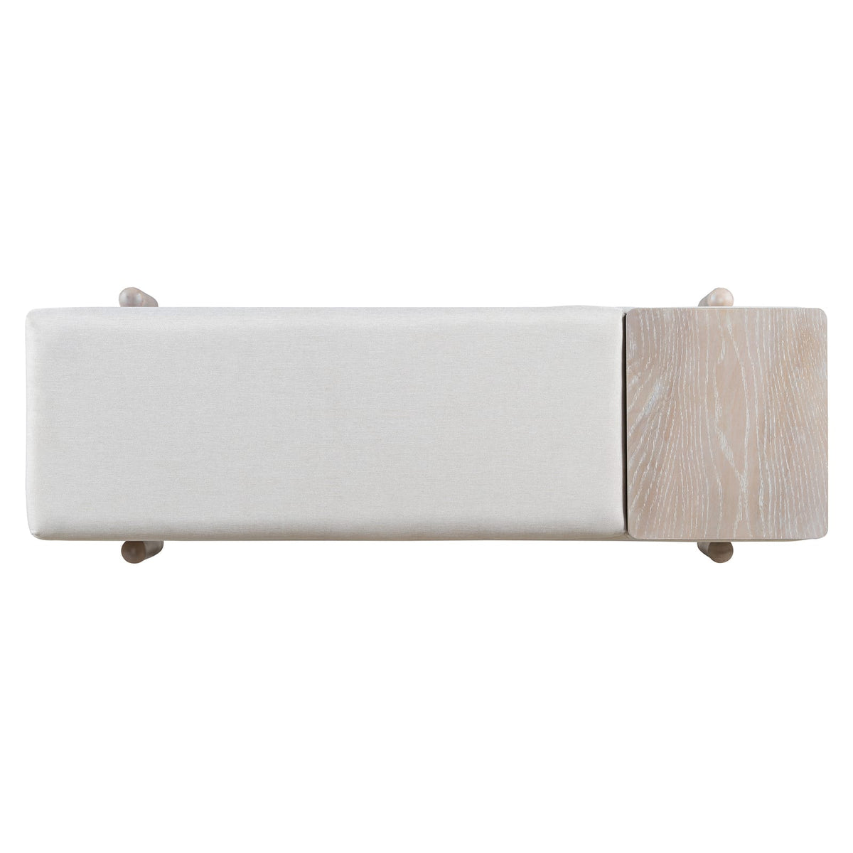 Natural Farmhouse Storage Bench with Hidden Compartment