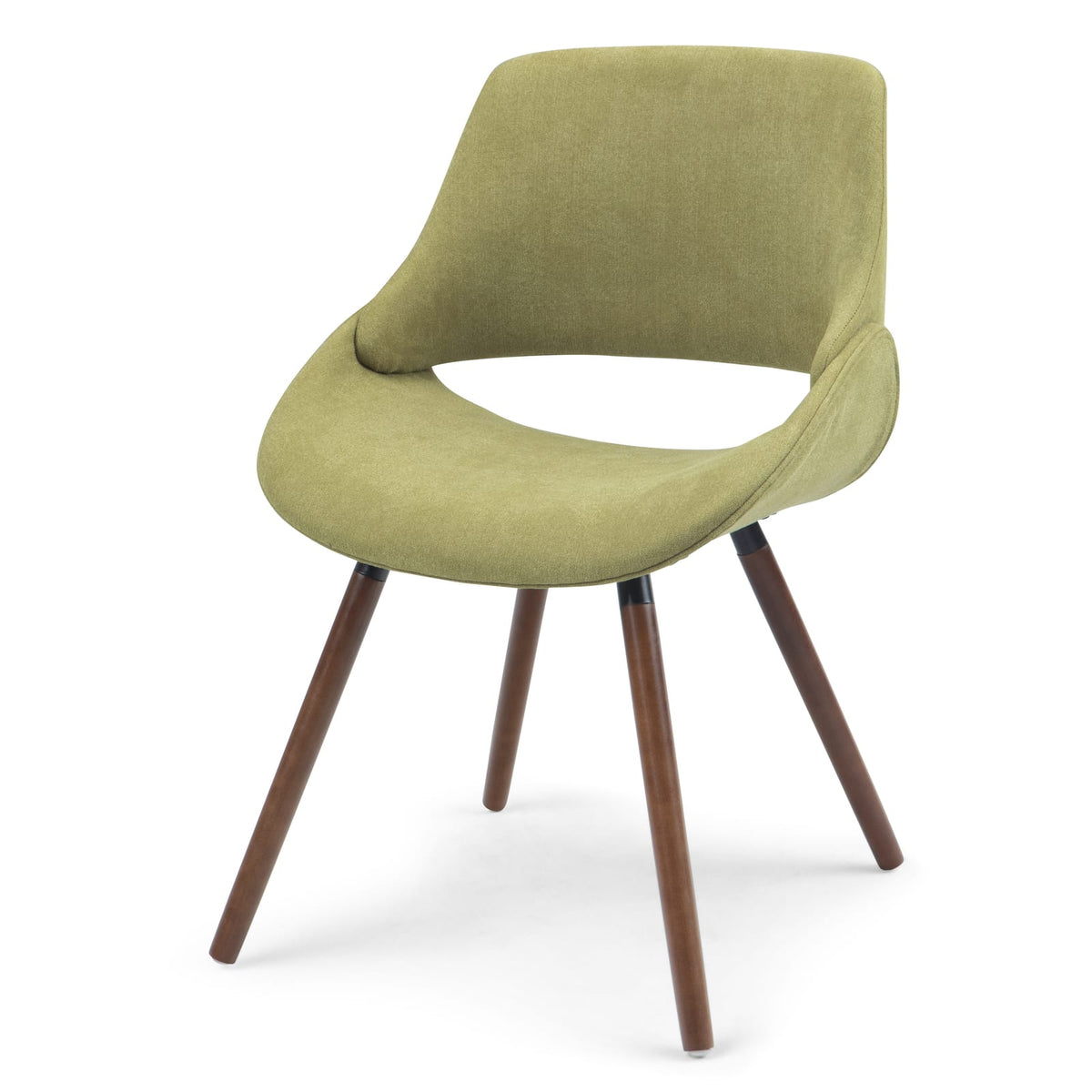 Malden Dining Chair - Acid Green Wood Frame