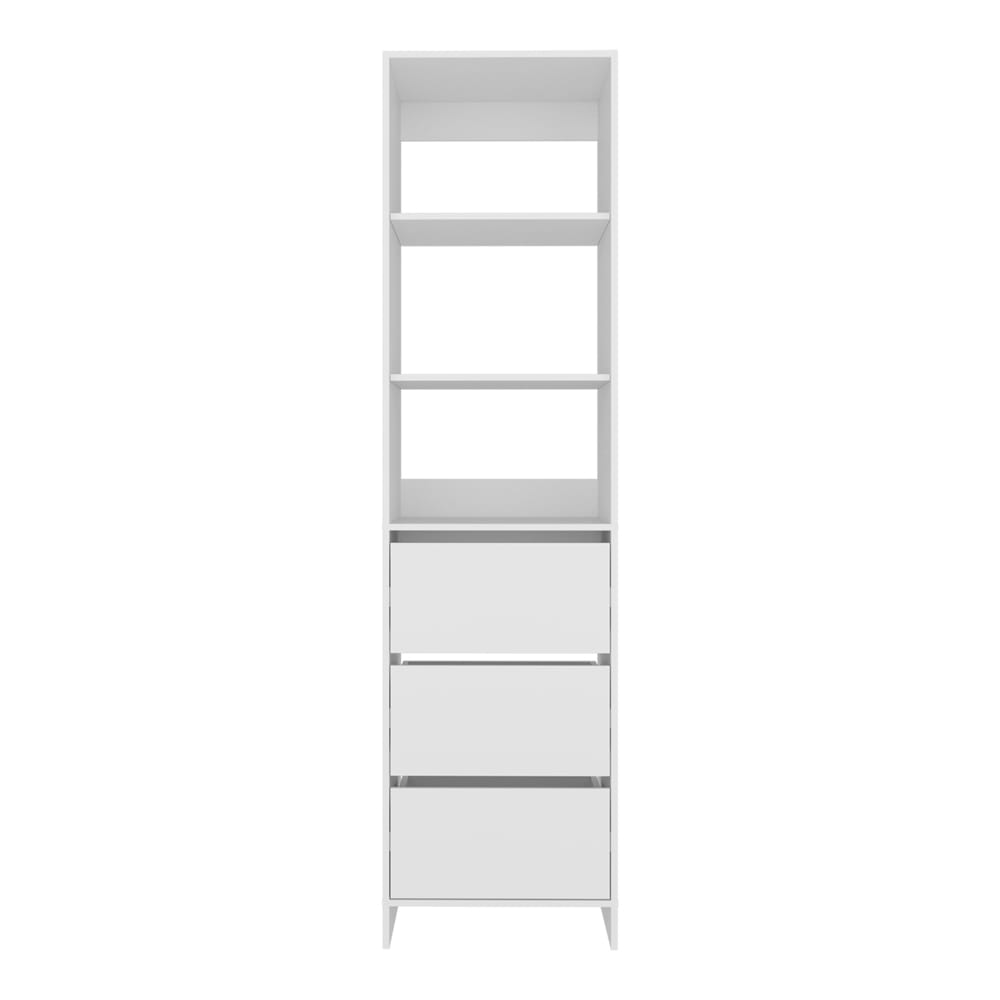 White 84" Wide Dresser - Engineered Wood