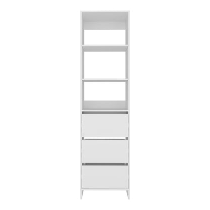 White 84" Wide Dresser - Engineered Wood