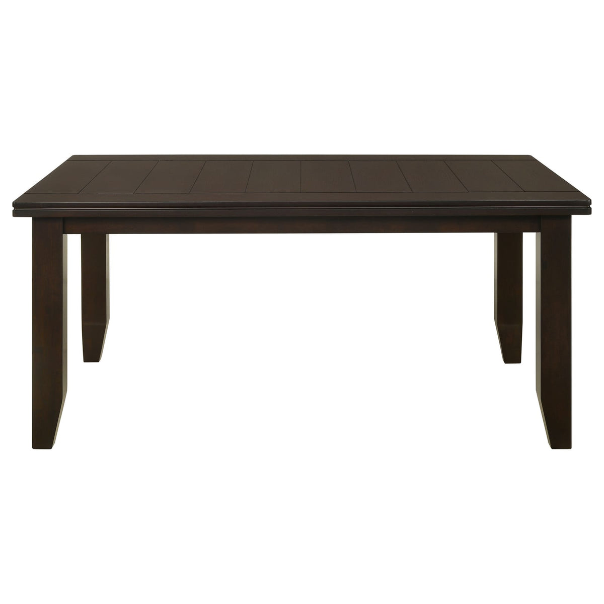 Espresso Cappuccino Rectangular Dining Table 66" x 42"