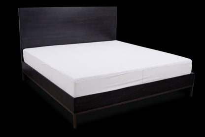 Full Size Cotton Mattress Protector - White