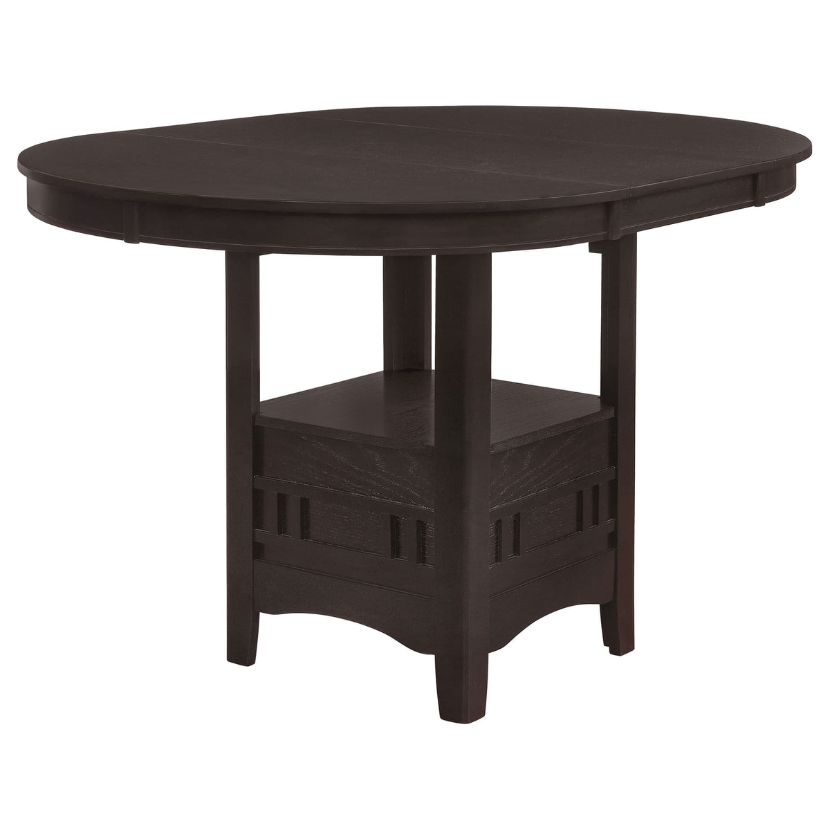 Espresso 4 Person Dining Table with Extension