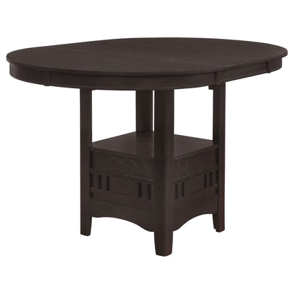 Espresso 4 Person Dining Table with Extension
