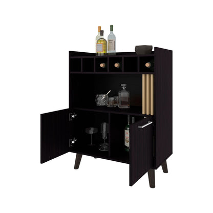Yucca Bar Cabinet Wine Storage & Display, Multicolor