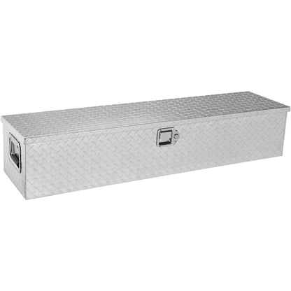 48" Aluminum Truck Bed Tool Box - Silver