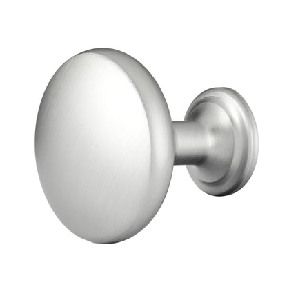 25 Zinc Alloy Drawer Knobs - Nickel Finish Cabinet Hardware