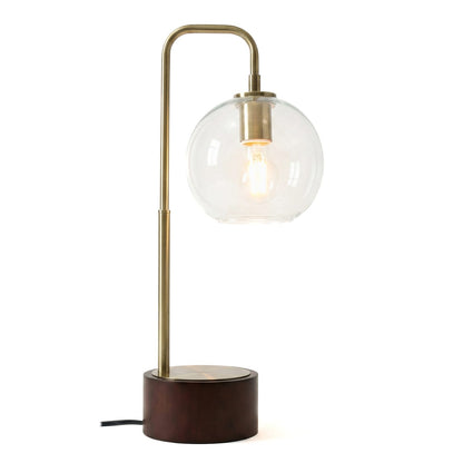 Modern Classic Desk Lamp - Bronze Metal Table Light