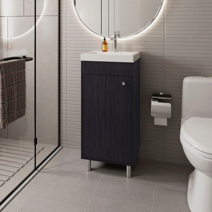 Wenge Bathroom Vanity - Storage & Style