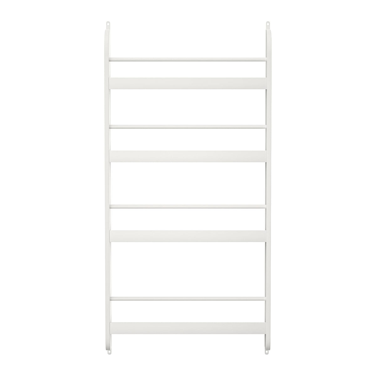 White MDF Kids Bookshelf Display for Nursery or Playroom Storage for Living Room