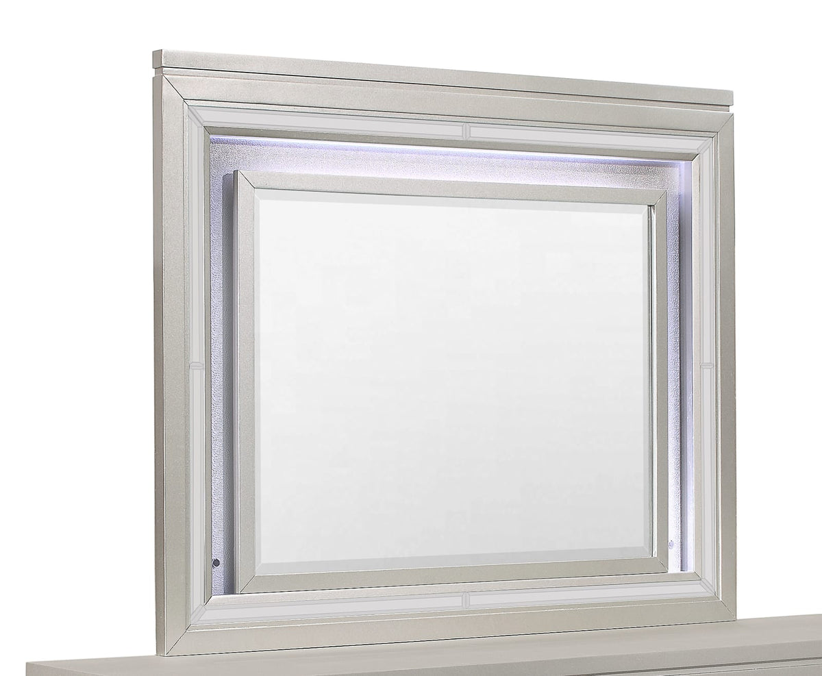 CROSS Champagne Mirror with LED - Vanity & Dresser Mirrors