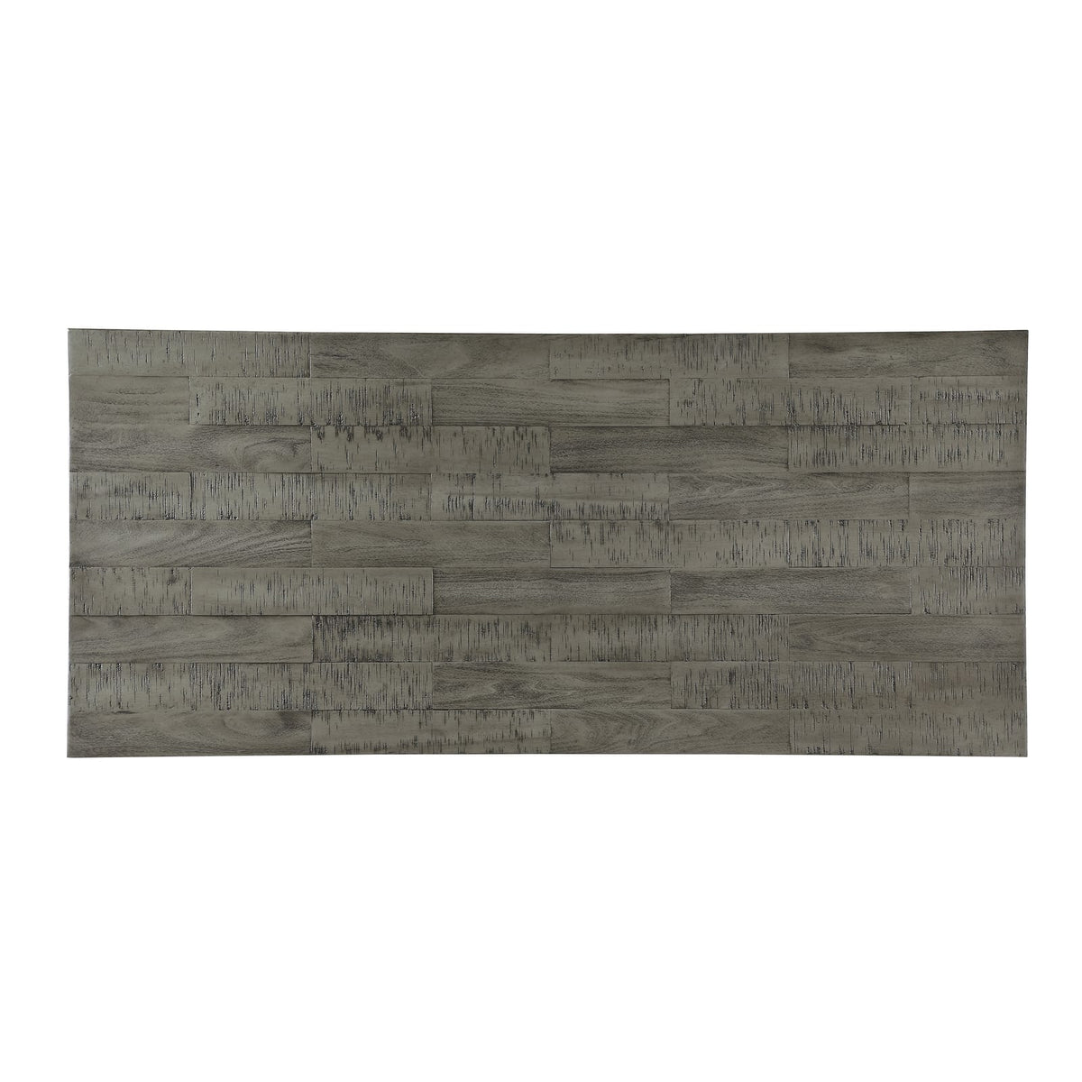 Light Gray Rectangular Dining Table - Seats 4