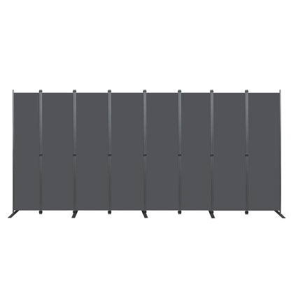 8-Panel Privacy Screen - 159" Wide Room Divider