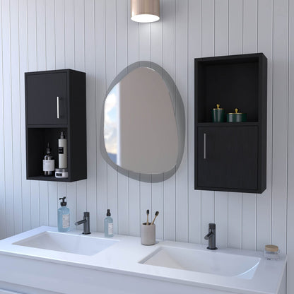 Wenge Bathroom Medicine Cabinets - Wall Mounted Storage