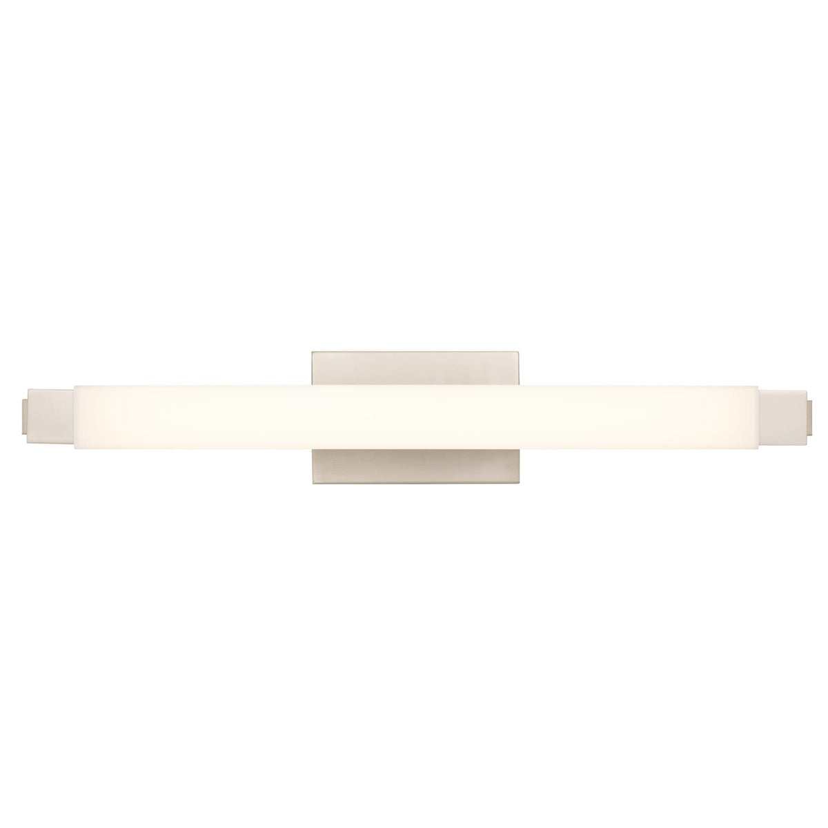 Brushed Nickel LED Vanity Light Bar - 26 Inch Bathroom Lighting
