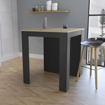 Rectangular Kitchen Island - Multicolor Melamine