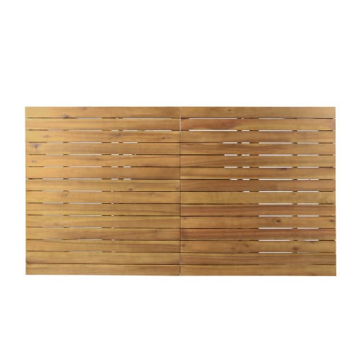 Teak 6 Piece Outdoor Dining Set with Cushions - Patio Furniture