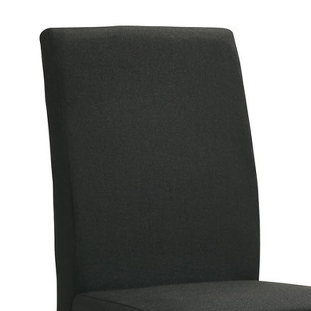 Black Wood Dining Chair Set of 4 for Kitchen Dining Room