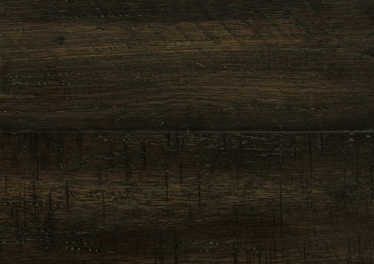 Espresso Wood End Table with Storage Drawer - Traditional Style for Living Room
