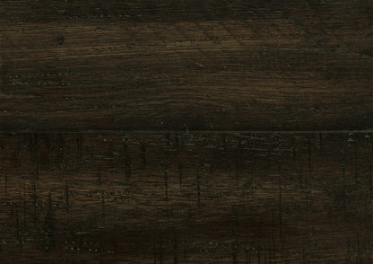 Espresso Wood End Table with Storage Drawer - Traditional Style for Living Room