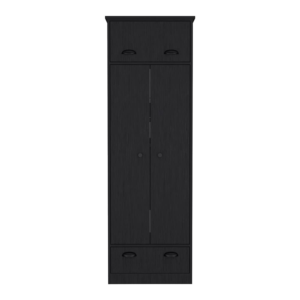 Dumas Armoire - Black Bedroom Storage