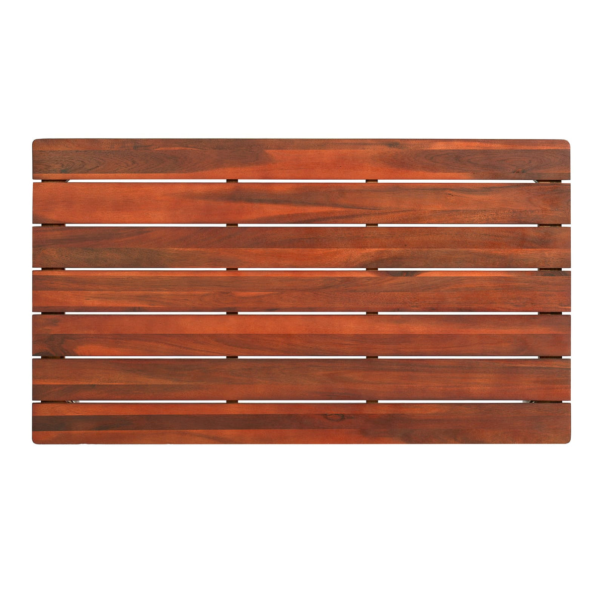 Rustic Mahogany Acacia Wood Outdoor Coffee Table for Garden Patio