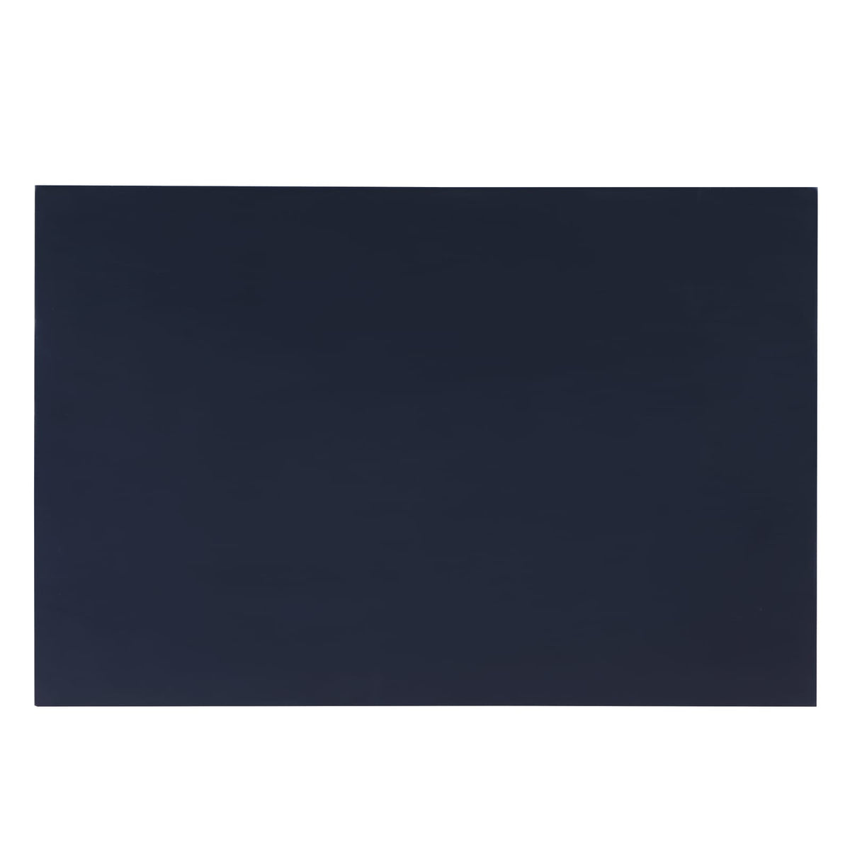 Dark Blue 2 Drawer Nightstand Solid Wood MDF